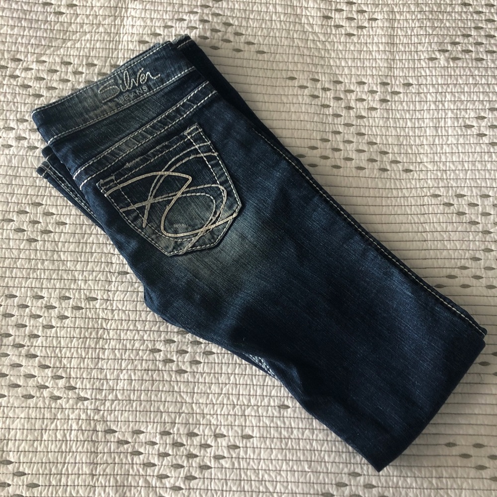 Silver Jeans Co. Frances, Distressed - Sz. W26 L33 - Picture 3 of 7